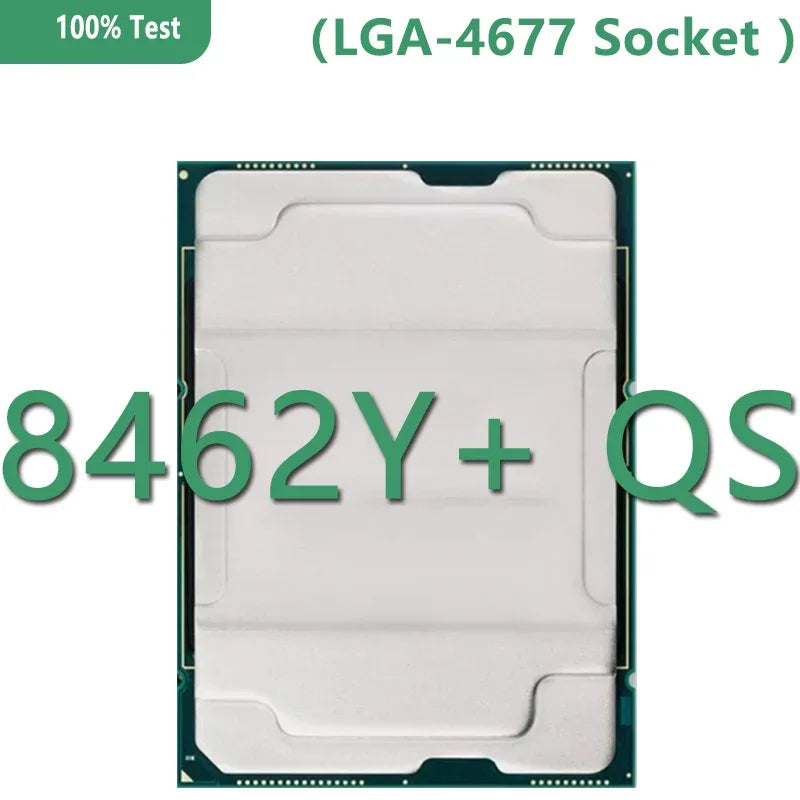 Xeon 8462Y+ QS Version 32-Core/64-Thread 2.80GHZ CPU 300W Processor LGA4677 Server Compatible C741 Ms73-HB1 Refurbished Used