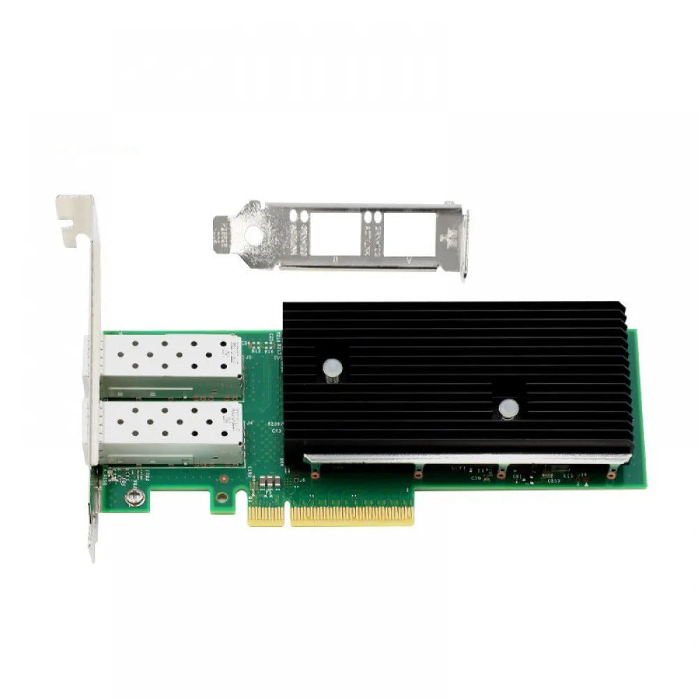 X722-DA2 10Gbps Dual Port Wired External PCI Express 3.0 X8 OEM Server Network Adapter Used Stock