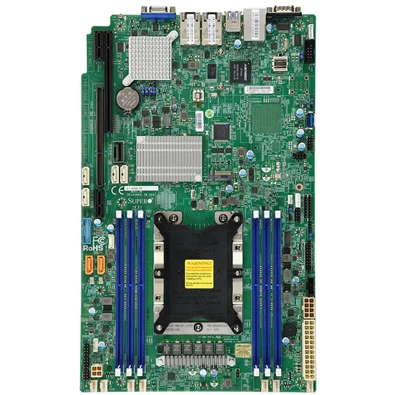 Refurbished X11SPW-TF 2nd Gen LGA-3647 DDR4-2933MHz C622 Server Processor-Tested Before Shipping