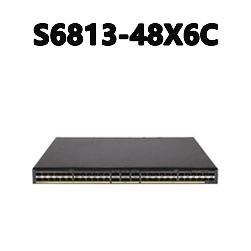 S6813-48X6C High Density Data Center Switch 48x10G SFP+ 6x100G QSFP28 Intelligent Network Switch Made in China