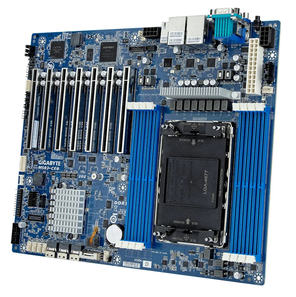 MS03-CE0 MBD 5411N 8490H 8470Q 8470N 8470 8468H 8468 8461V 8458P 8454H 8452Y 8450H 8444H CPU Processor 8Slots Server Refurbished