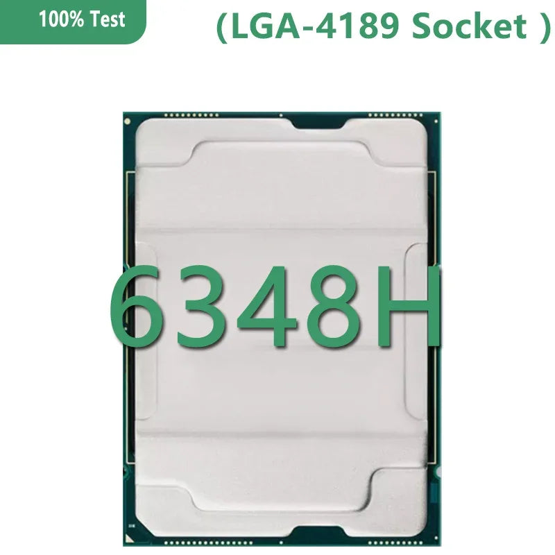 Xeon 6348H CPU Platina 4.2GHZ 24C/48T 33MB CPU 165W Processador LGA 4189 for 4189