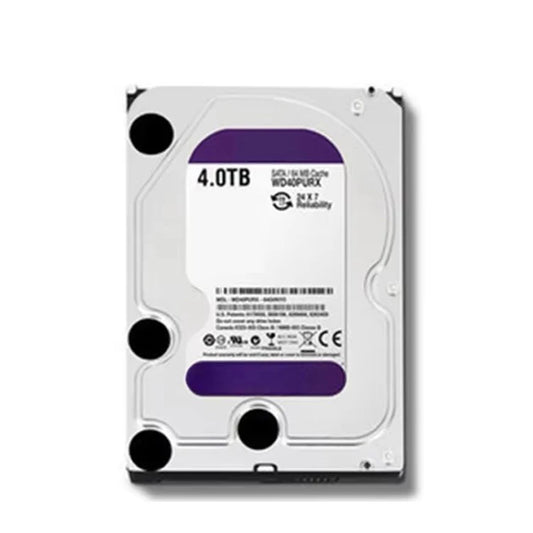 WD40PURX/WD43PURZ/WD40EJRX / WD42PURX / WD42PURZ Capacity 4TB Speed 5400rpm Cache 64MB SATA6Gb/s 3.5-inch