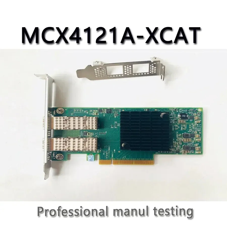 Advanced OEM ConectX-4 Dual Port 10Gbps Wired Ethernet External Used for Server with MCX4121A-XCAT