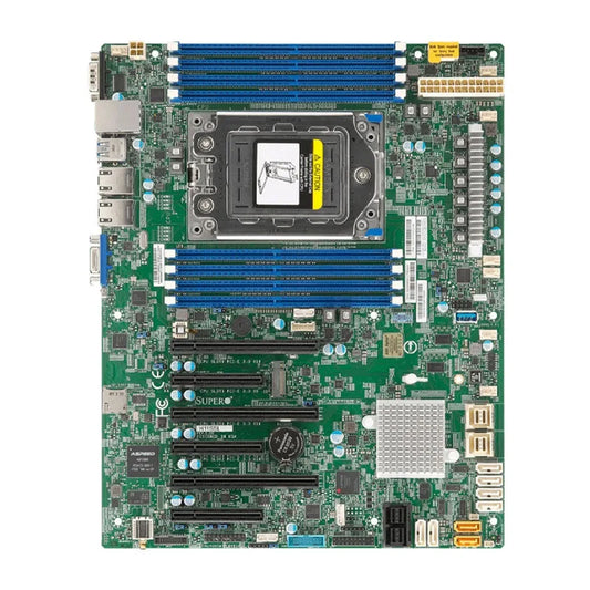 For H11SSL-I Motherboard SP3 Socket +1* EPYC 7532 32C/64T 200W CPU Processor +4* 64GB = 256GB RAM DDR4-3200mhz Memory