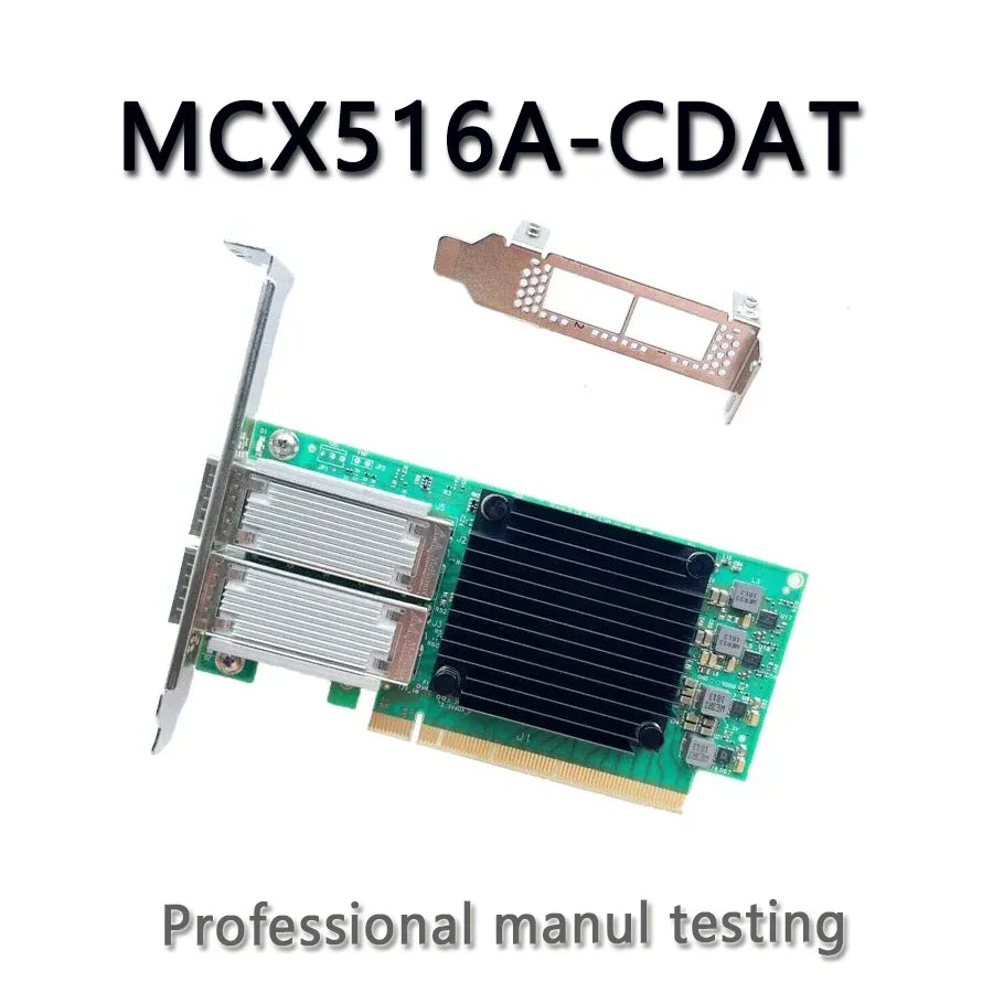 CX516A Connectx-5 MCX516A-CDAT 100GB Network Adapter Dual Port QSFP28