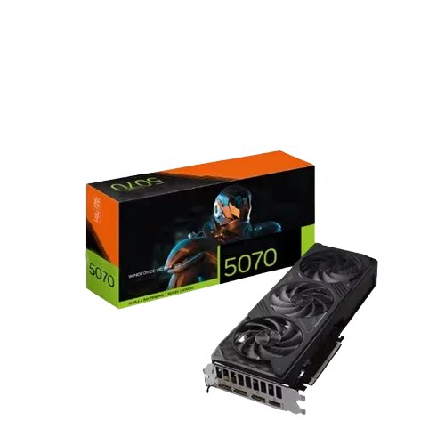 Hot Sale New Gigabyte GeForce RTX 5070 WINDFORCE OC SFF 12G GDDR7 Graphics Card PCI-E 5.0 Desktop Fan OPEN-BOX