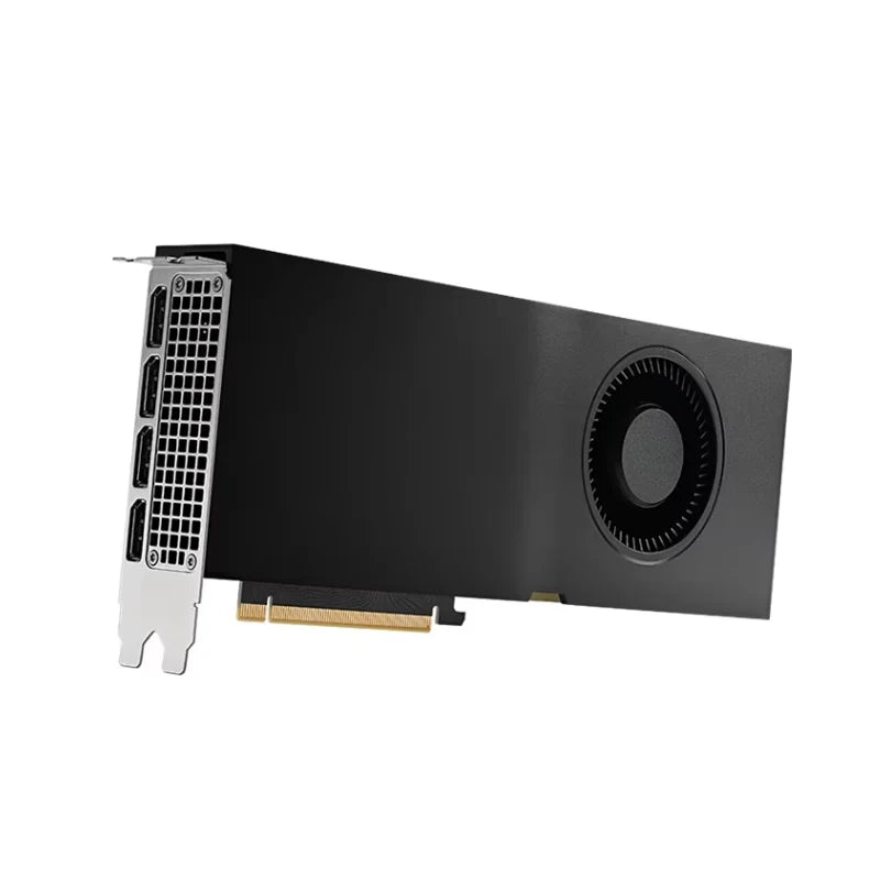 New Quadro RTX A6000 48GB PCIe Industrial Modeling Design Graphics Card ECC Desktop Fan Professional GPU