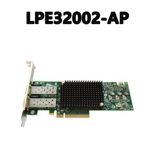 LPE32002-AP 32gb/s Dual Port Fibre Channel SFP + Includes Shortwave Optical LC Type Connector Transceiver