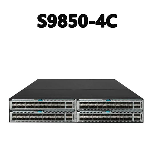 S9850-4C Supports High Density 100G/40G/25G/10G Ports 25G Access Ports 6.4Tbps 2030Mpps