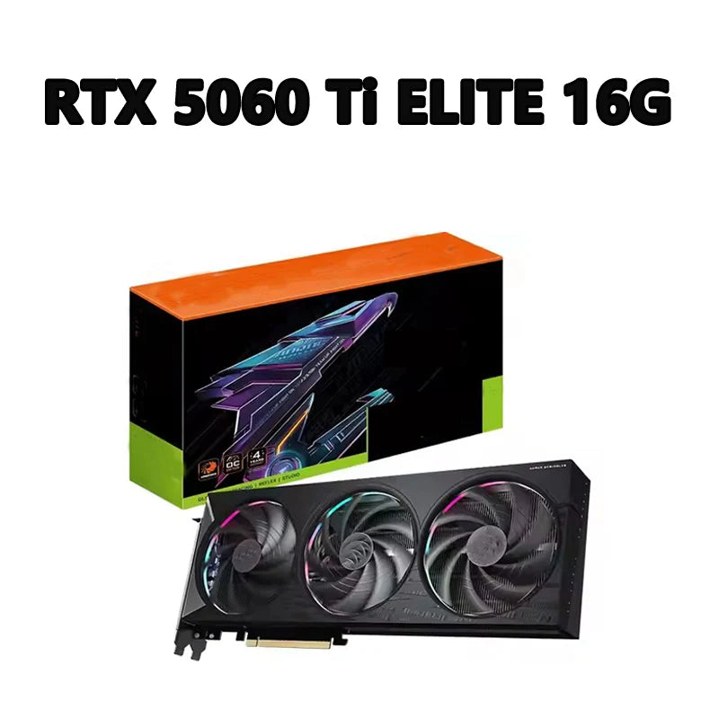 AORUS GeForce RTX 5060 Ti ELITE 16G 2722 MHz 28 Gbps 16 GB GDDR7 128 Bit PCI-E 5.0 DirectX 12 API