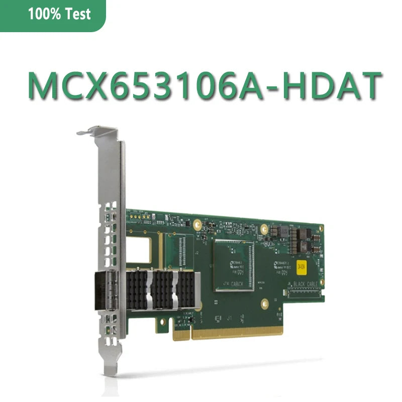 Network Card MCX653106A-HDAT / MCX653106A-HDAT-SP ConnectX-6 VPI Adapter Card HDR/200GbE