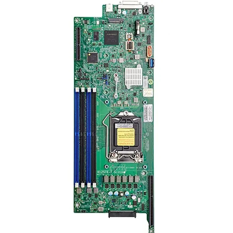 X12STE-F for LGA-1200 Generation PIN C256 DDR4-3200MHZ XEON E-2300 Processor Tested Refurbished Server Application Shipped Well