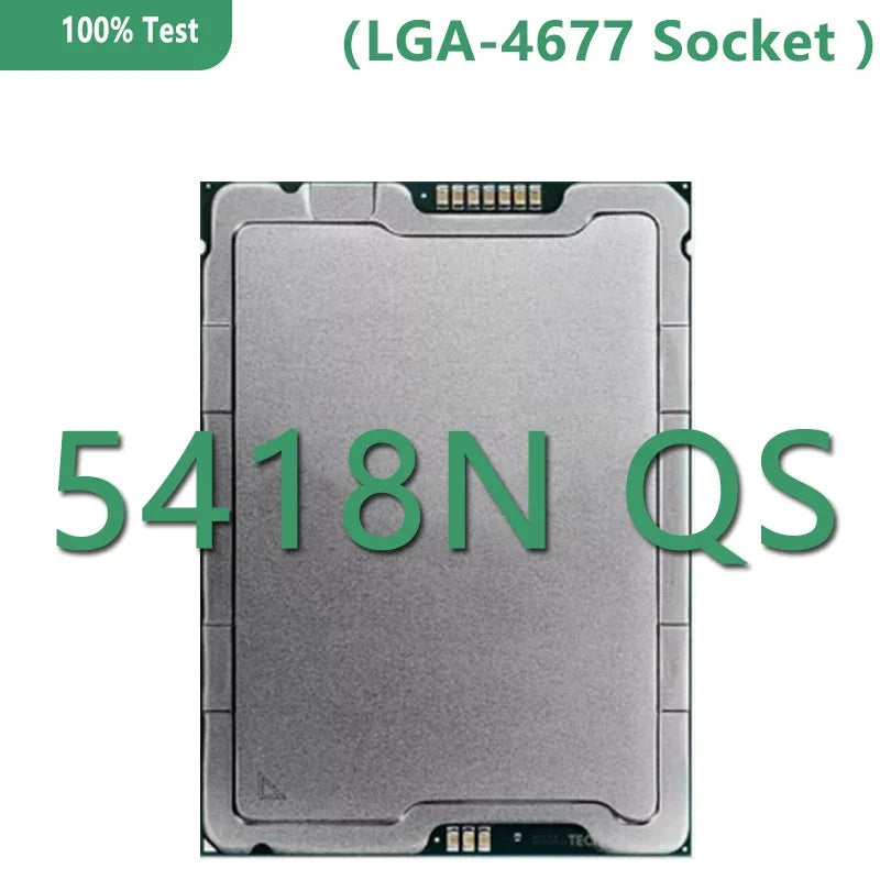 Xeon Gold Medal 5418N QS Version CPU 45MB 1.8GHZ 24Core/48Thread 165W Processor LGA4677 for C741 Server Motherboard