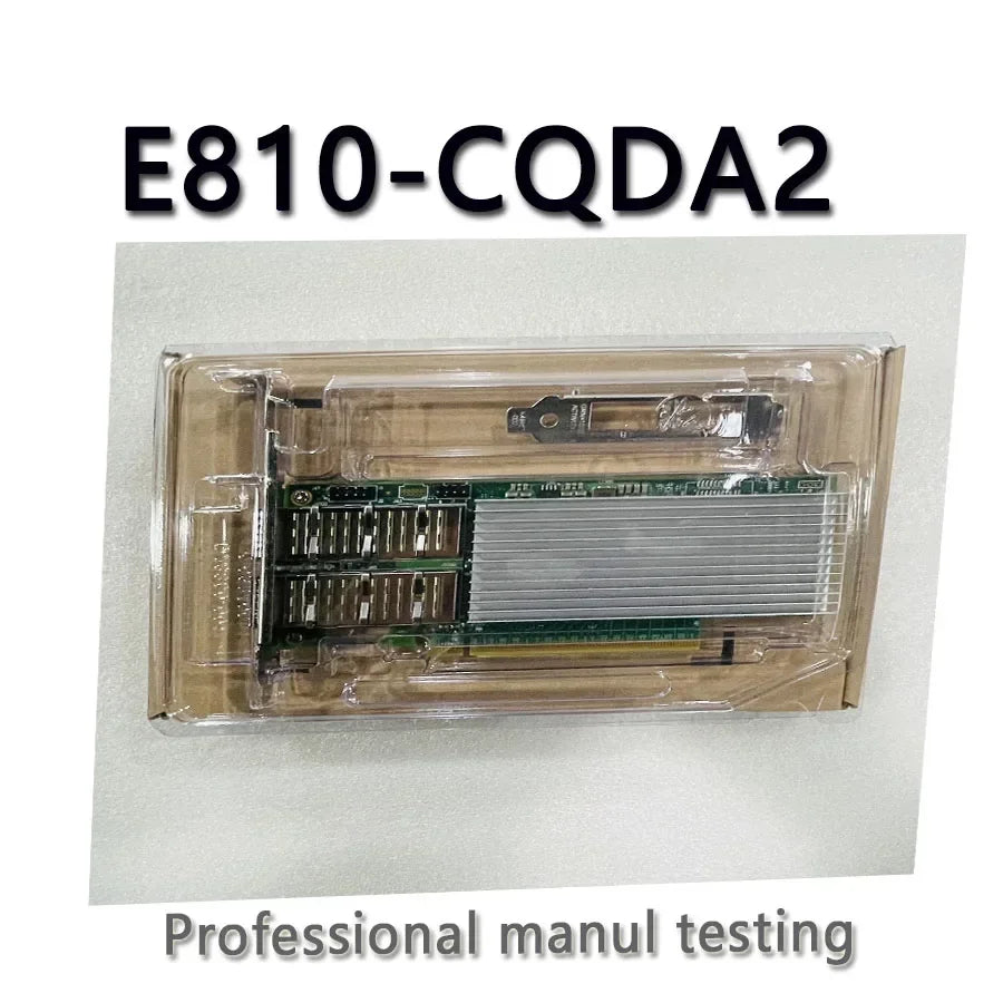 E810-CQDA2 ChatGpt 100Gbe 2Port QSHP28 Ent Network Adapter  E810CQDA2 E810CQDA2G2P5