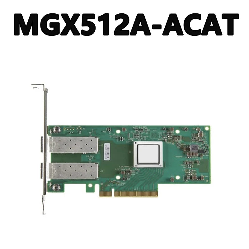 MGX512A-ACAT 100GbE/50GbE/40GbE 25GbE Dual Port SFP28 PCIeGen4 2.5,5.0,8,16GT/s