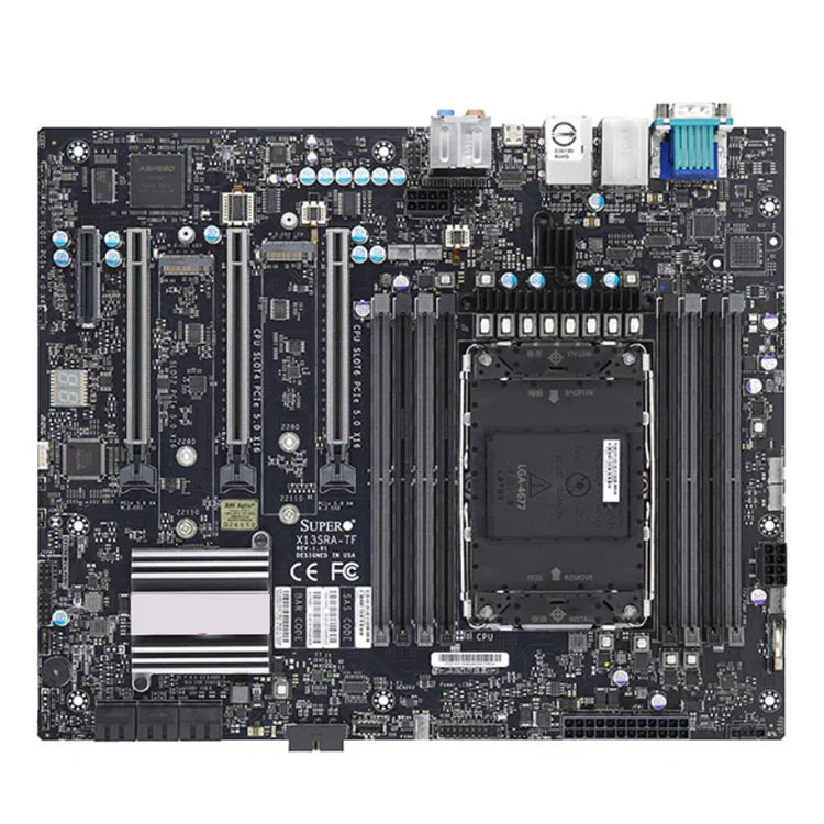X13SRA-TF + 16GB/32GB/64GB DDR5-4800 + W5-3425 W9-3495X W3-2423 W3-2425 W7-2475X W9-3475X W5-2455X W5-3435X W7-3445 W7-3455 CPU