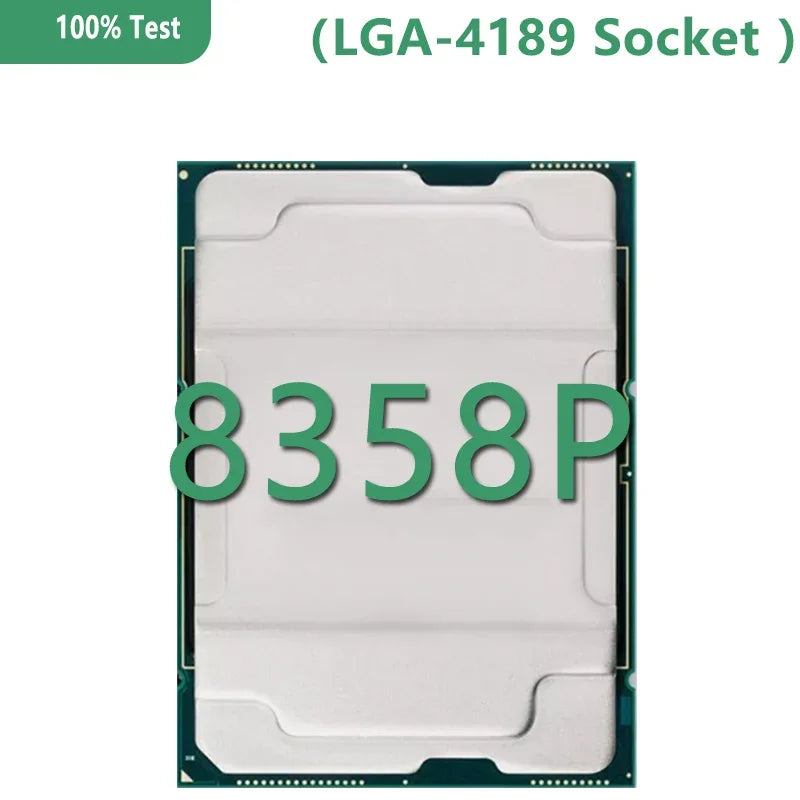 Xeon 8358P CPU Platina 3.4GHz 32C/64T 48MB LGA 4189 Processador for Server 240W New Refurbished Used