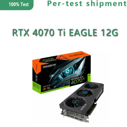 GeForce RTX 4070 Ti EAGLE 12G GV-N407TEAGLE-12GD 12GB GDDR6X 192bit Dual BIOS Mode Wind Power Cooling System