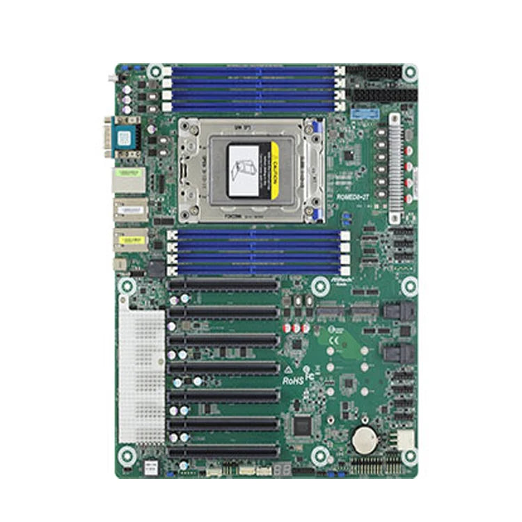 ROMED8-2T Motherboard + 64GB DDR4-2666 RAM  EPYC 7663 7763 7713 7643 75F3 7543 7453 7443 73F3 7413 7513 7343 7313  CPU