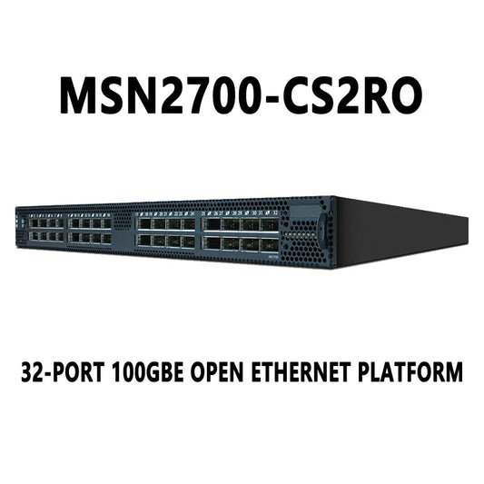 MSN2700-CS2RO Open Ethernet Switch Spectrum-based 32-port 100GbE Open Ethernet Platform