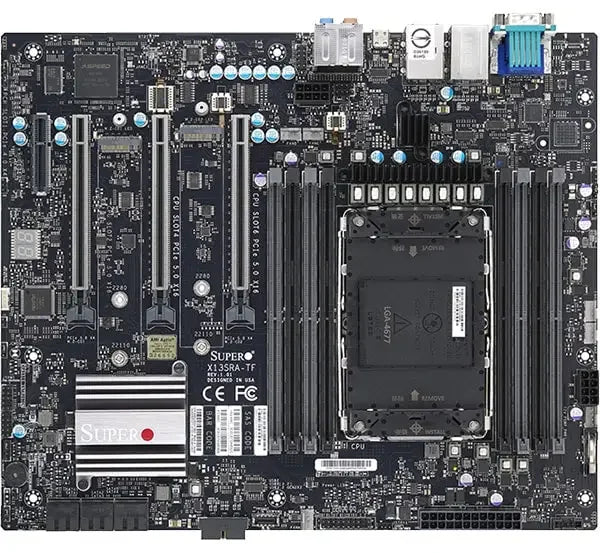 Refurbished X13SRA-TF DDR5-4800MT Workstation Motherboard for Xeon W-2400/W-3400 Series Processors Overclocking Supported Server