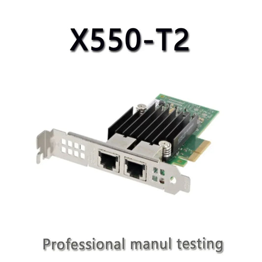 CharGpt X550-T2 10G Network Card with CharGpt X550-T2 Dual RJ45 Port PCle x4