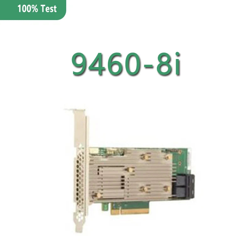 9460-8i X8 Lane PCI Express 3.1 2GB 2133 MHz DDR 4 SDRAM SAS/SATA: 240, NVMe SAS 3508 Dual Core RAID on Chip (ROC)