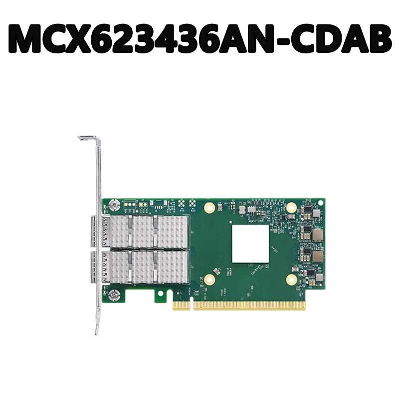 MCX623436AN-CDAB Dual 100GbE Network Interface Fibre-optic Card