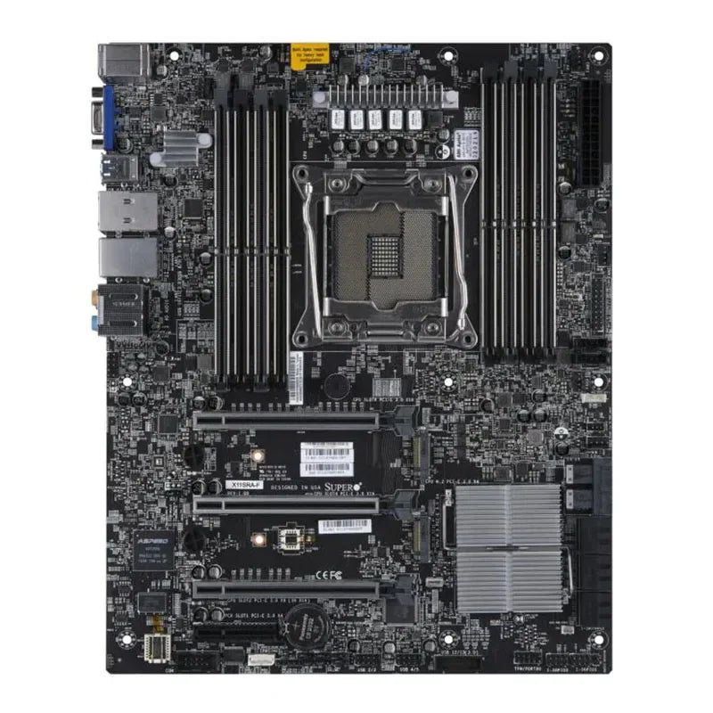 Refurbished X11SRA-F C422 ATX Motherboard + W-2195 18C/36T LGA2066 CPU + 4pcs DDR4 16G 2666MHz ECC RAM for Server