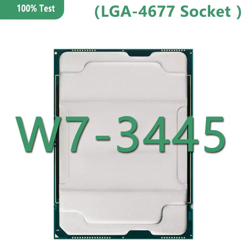 Xeon CPU W7-3445 Official Version CPU 52.5MB 2.6GHZ 20Core/40Thread 270W Processor LGA4677 for Board W790 Chipset