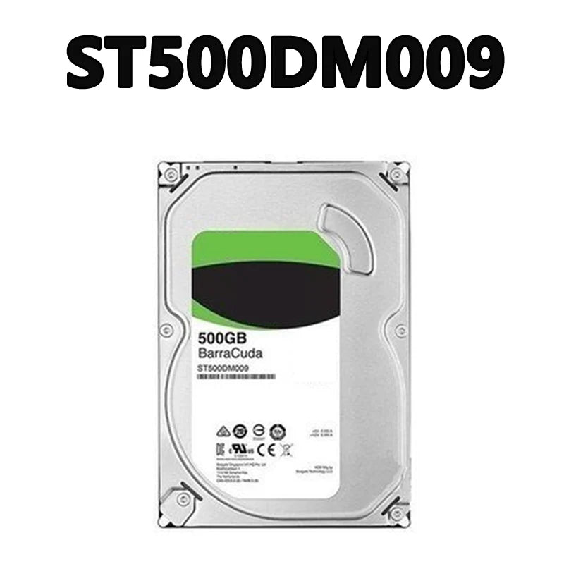 ST500DM009 Capacity 500GB 7200 Rpm Cache 32MB SATA3.0 Interface At 6Gb/s 3.5inch HDD SATA 6Gb