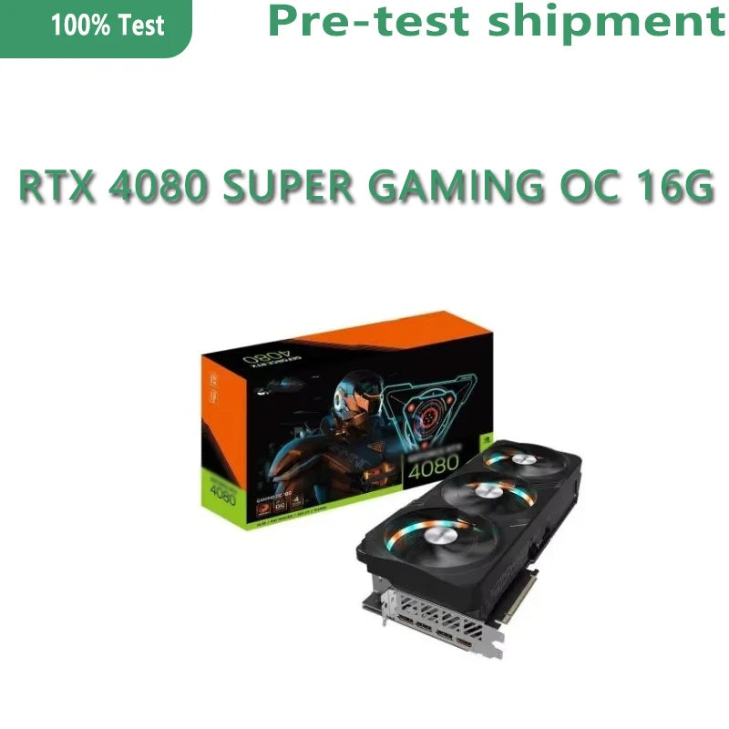 GeForce RTX 4080 SUPER GAMING OC 16G GV-N408SGAMING OC-16GD 16GB GDDR6X 256-bit RGB Color Wheel Dual BIOS Mode