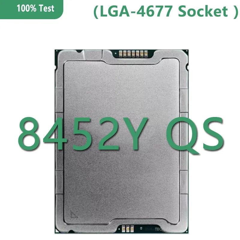 Xeon 8452Y QS  Version CPU 67.5M 2.0GHZ  36core/72Thread 300W Processor LGA4677 for C741 Ms73-hb1 Motherboard