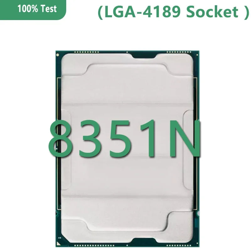 Xeon 8351N CPU Platina 3.5GHZ 36C/72T 54MB CPU 225W Processador LGA 4189 for 4189 Motherboard