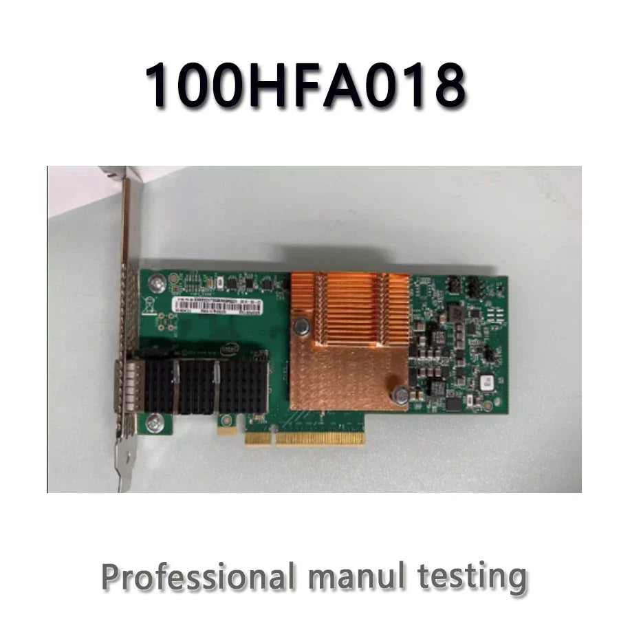 RMN-100HFA018 100G Single Port QSFP+ 10 Gigabit Network Card QSFP00WE025