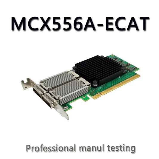 NEW Network Adapter Card MCX556A-ECAT ConnectX-5 VPI 100GbE Dual-Port QSFP28 PCIe 3.0 x16 Network Interface Cadrs