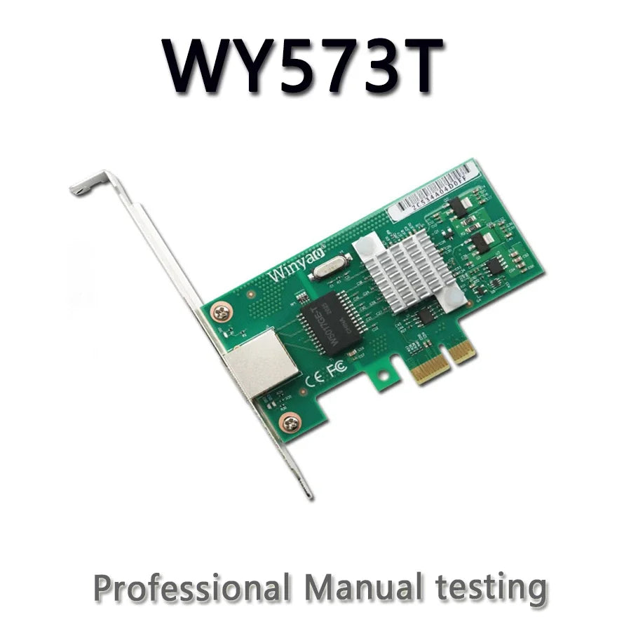 1000Mbps Gigabit PCIE Network Card Ethernet PCI Express 10/100/1000M RJ45 LAN Adapter Converter Network Controller WY573T 82574L