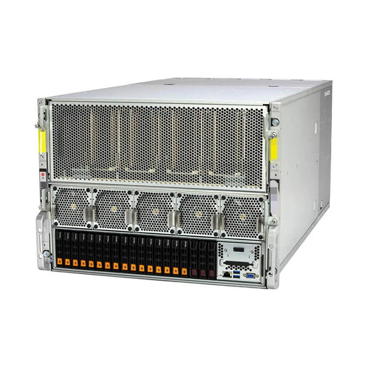 SYS-821GE-TNHR 8U System For  HGX H100/H200 8-GPU PCIE/SXM Nvlink AI Computer Graphics Card Case Tailor-made GPU SuperServer