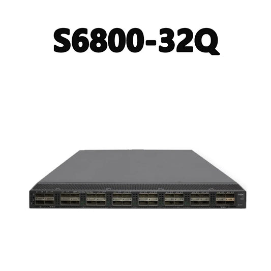 S6800-32Q 2.56Tbps/23.04Tbps 1428Mpps 32 QSFP+ Ports 10/100/1000Mbps Support Store-forward Mode and Cut-through Mode
