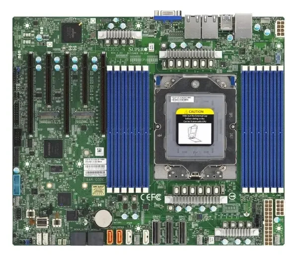 H13SSL-N Refurbished Server Motherboard DDR5-4800MHz AMD EPYC 9004 Series Processors ATX Form Factor Integrated Graphics SATA
