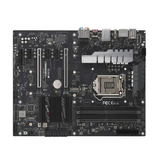 Refurbished C9Z390-CG ATX Server Motherboard Intel 8th/9th Gen CPU 4slots UDIMM DDR3 2666mhz RAM SATA Integrated
