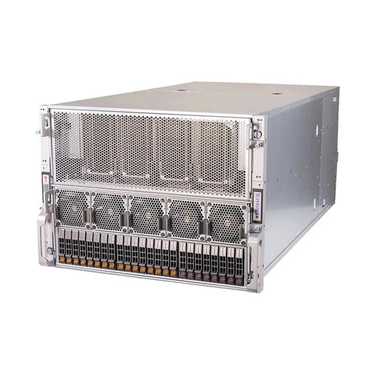AS-8125GS-TNHR GPU Server 8U Rack for  PCIE/SXM Nvlink AI Computer Graphics Card Case