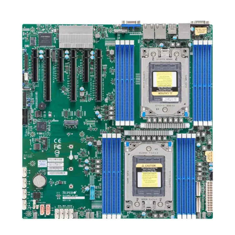 Refurbished H12DSI-NT6 REV3.X Motherboard + 64GB DDR4-2666 RAM AMD EPYC 7663/7763/7713 CPUs Server Use