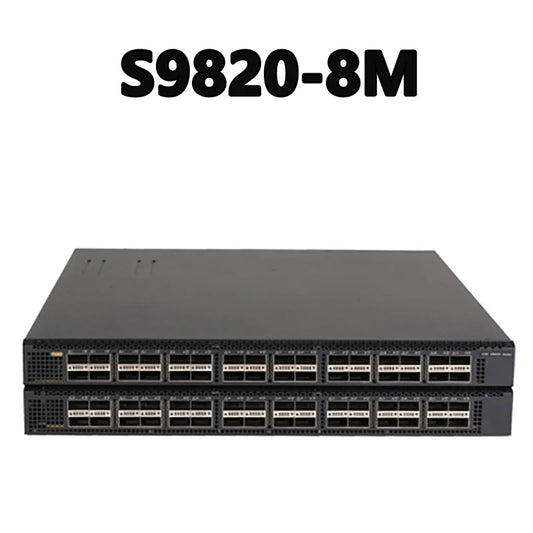 S9820-8M Support 8 Slots, Support 100GE and 400GE Plug-in Card Strong Forwarding Capabilities