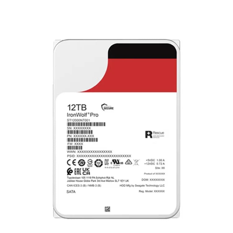 ST12000NT00 12TB 3.5-inch SATA 6Gb/s Internal 7200 RPM 256MB Cache Refurbished SATA Interface 6Gb/s