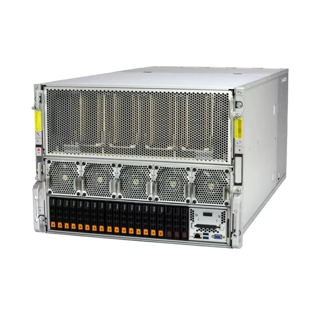 SYS-821GE-TNHR GPU Server 8U Rack for H100 H200 H800 PCIE/SXM AI Computer Graphics Card SYS-821GE-TNHR