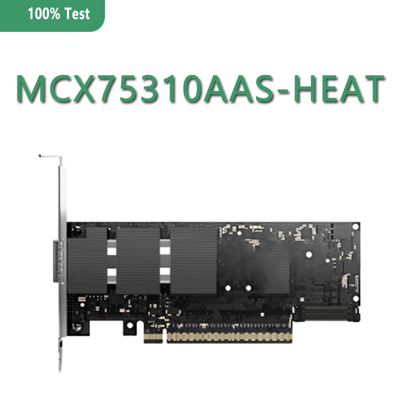 Network Card MCX75310AAS-HEAT ConnectX-7 Adapter Card 200GbE/NDR200 Crypto Disabled