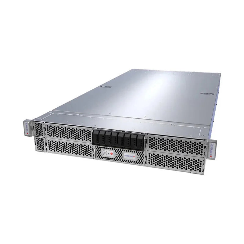 ARS-221GL-NHIR GPU Server 2U Rack for Nvidia NV Tesla H100 H200 H800 PCIE/SXM Nvlink AI Computer Graphics Card Case