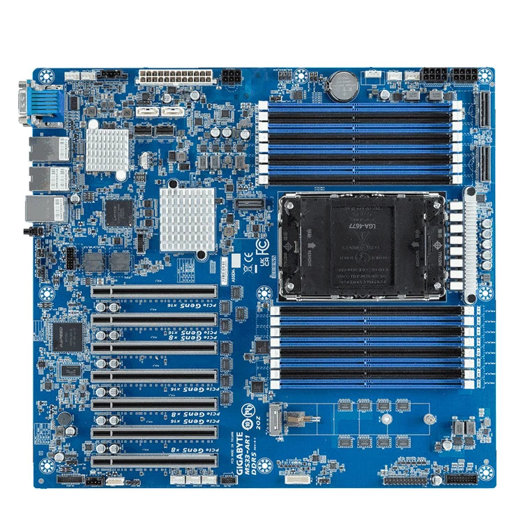 MS33-AR1  REV1.X + 32GB DDR5-4800 RAM +  5411N 8490H 8470Q 8470N 8470 8468H 8468 8461V 8458P 8454H 8452Y 8450H 8444H CPU